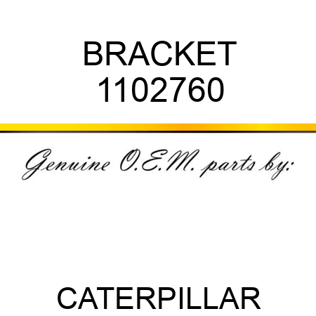 BRACKET 1102760
