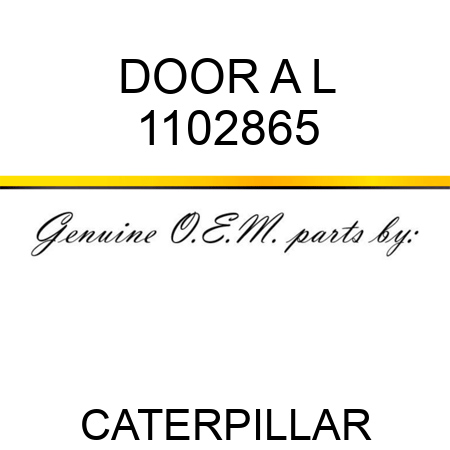 DOOR A L 1102865