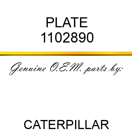 PLATE 1102890