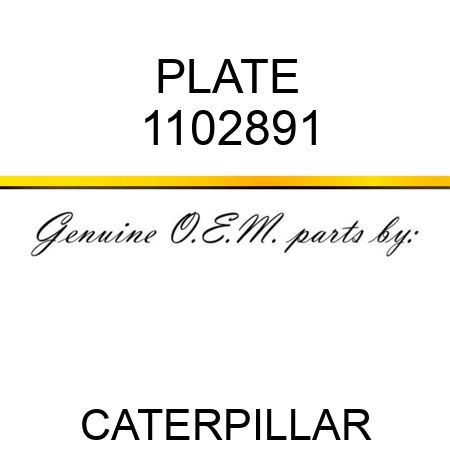 PLATE 1102891