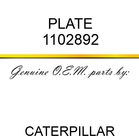 PLATE 1102892