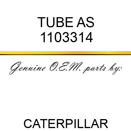 TUBE AS 1103314