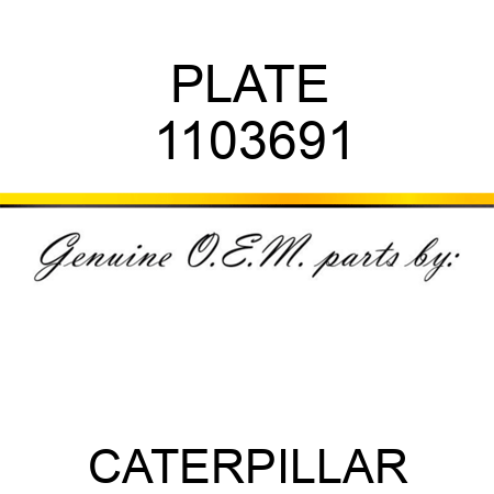 PLATE 1103691