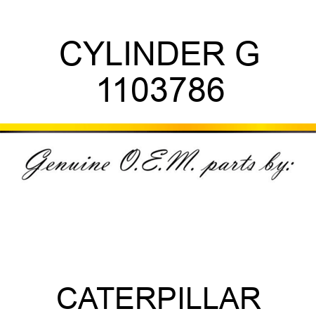 CYLINDER G 1103786
