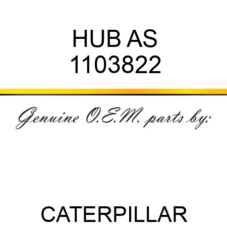 HUB AS 1103822