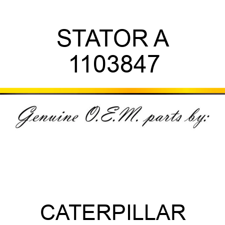 STATOR A 1103847