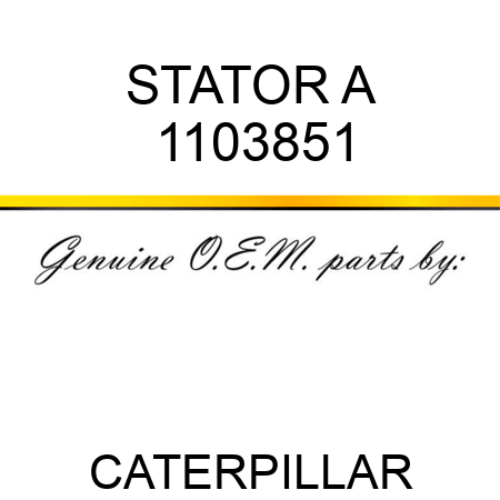 STATOR A 1103851