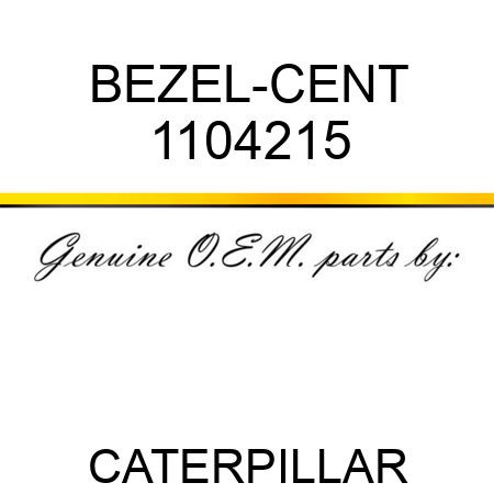 BEZEL-CENT 1104215