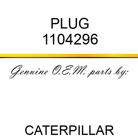 PLUG 1104296