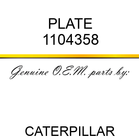 PLATE 1104358