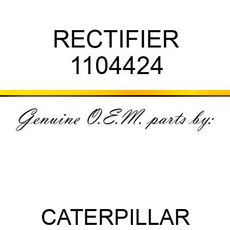 RECTIFIER 1104424