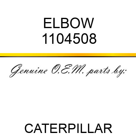 ELBOW 1104508