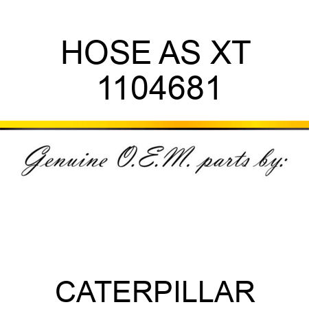 HOSE AS XT 1104681