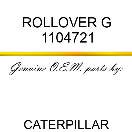 ROLLOVER G 1104721