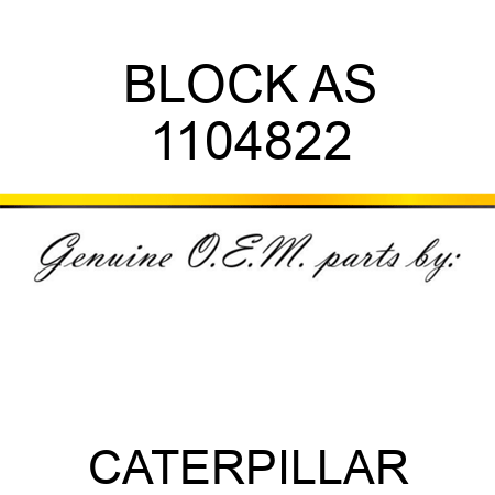 BLOCK AS 1104822