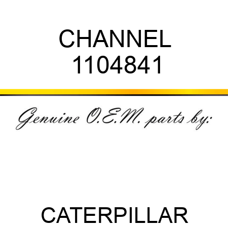 CHANNEL 1104841