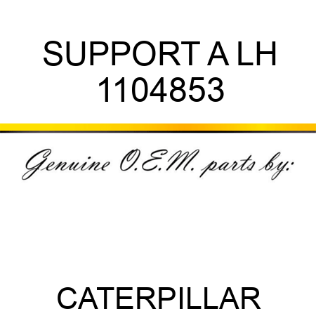 SUPPORT A LH 1104853