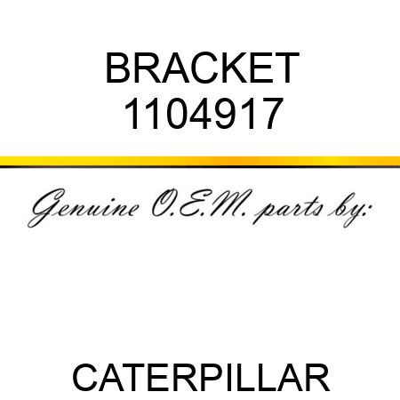 BRACKET 1104917