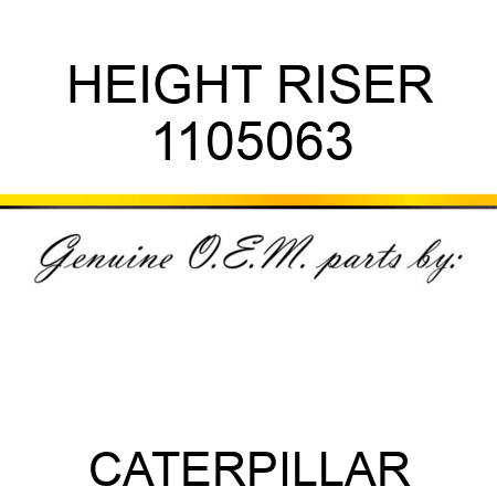 HEIGHT RISER 1105063