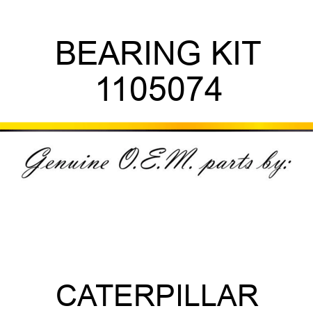 BEARING KIT 1105074
