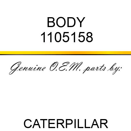 BODY 1105158