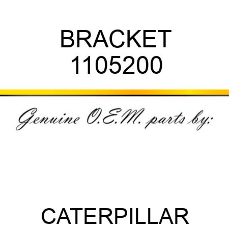 BRACKET 1105200