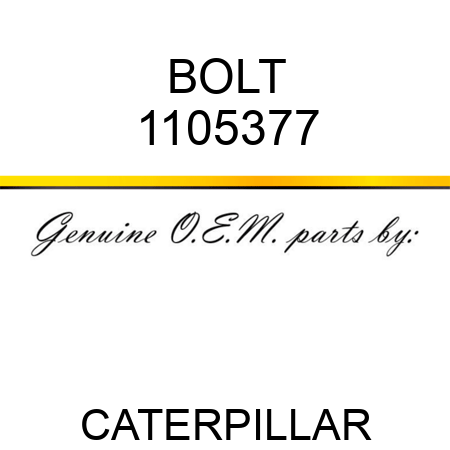 BOLT 1105377