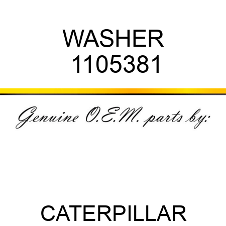 WASHER 1105381