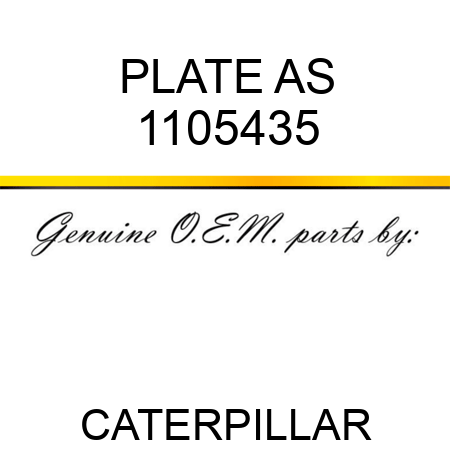 PLATE AS 1105435