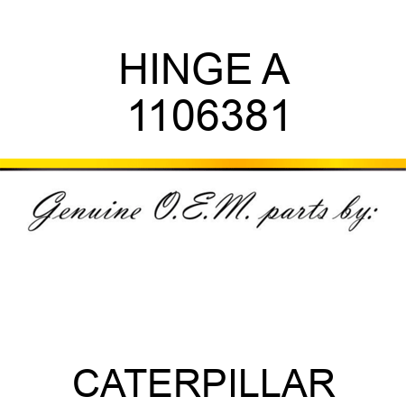 HINGE A 1106381