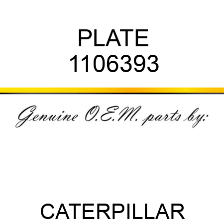 PLATE 1106393