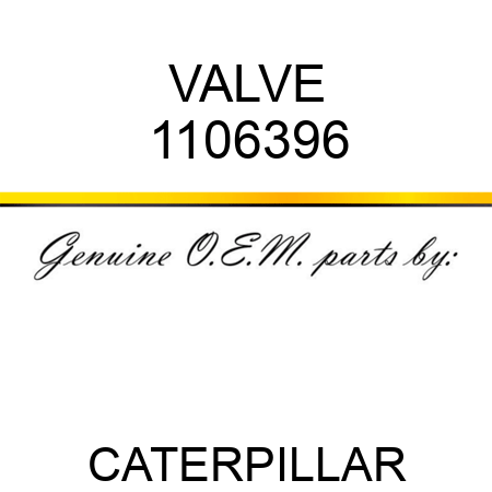 VALVE 1106396