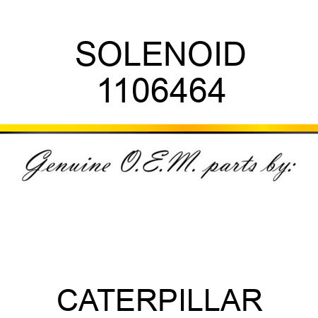 SOLENOID 1106464
