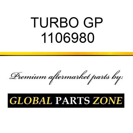 TURBO GP 1106980