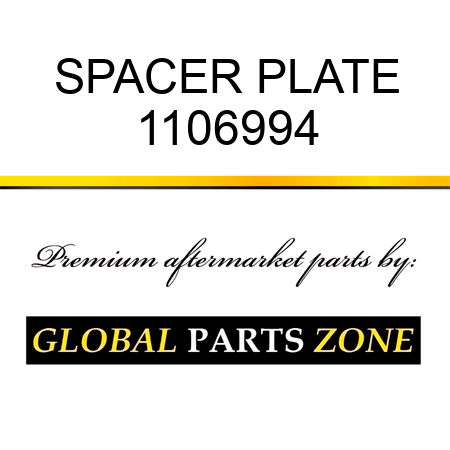SPACER PLATE 1106994