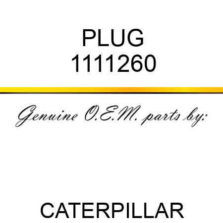 PLUG 1111260