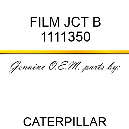 FILM JCT B 1111350