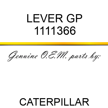 LEVER GP 1111366