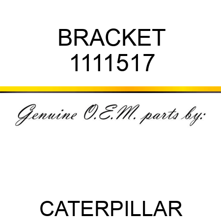 BRACKET 1111517