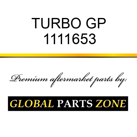 TURBO GP 1111653