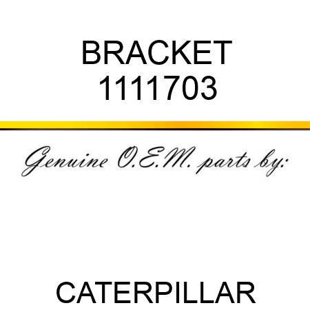 BRACKET 1111703