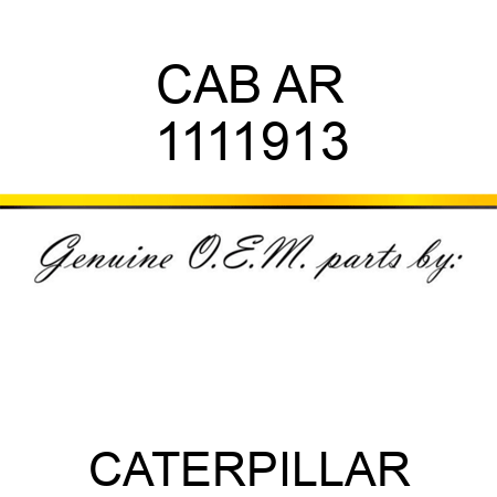 CAB AR 1111913