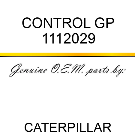 CONTROL GP 1112029