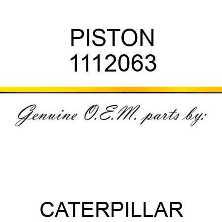 PISTON 1112063