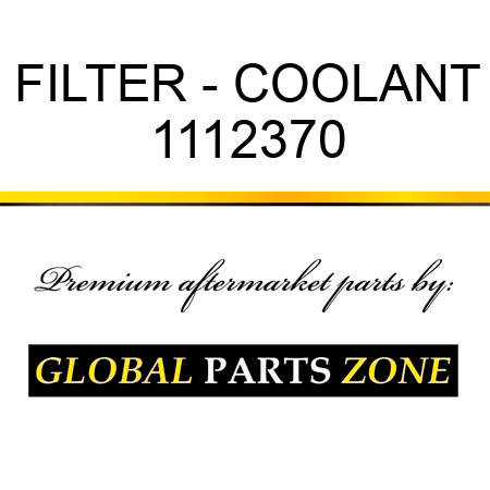 FILTER - COOLANT 1112370