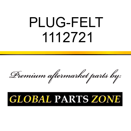 PLUG-FELT 1112721