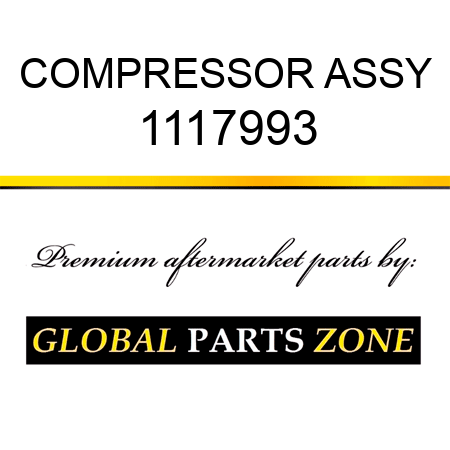 COMPRESSOR ASSY 1117993