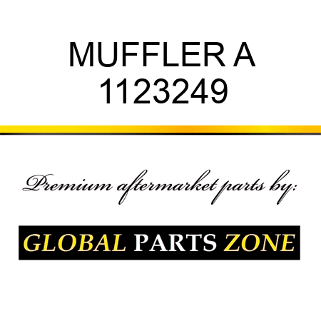 MUFFLER A 1123249