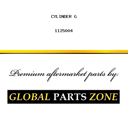 CYLINDER G 1125004