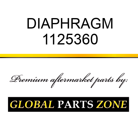 DIAPHRAGM 1125360
